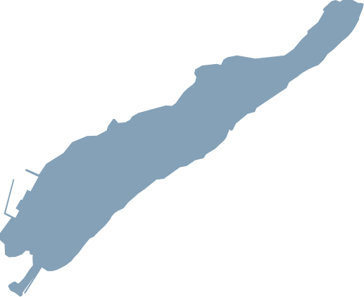 久高島の地図イラスト